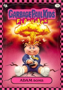 Garbage Pail Kids Flashback Adam Bomb - Pink