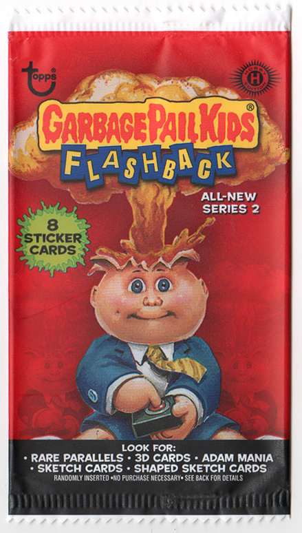 Hobby 8 Card Garbage Pail Kids Pack Front